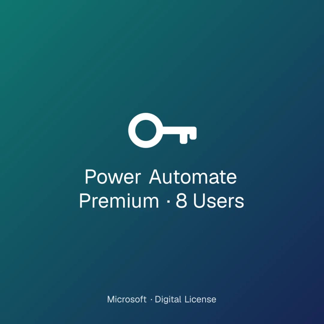 Power Automate Premium – 8 Users license