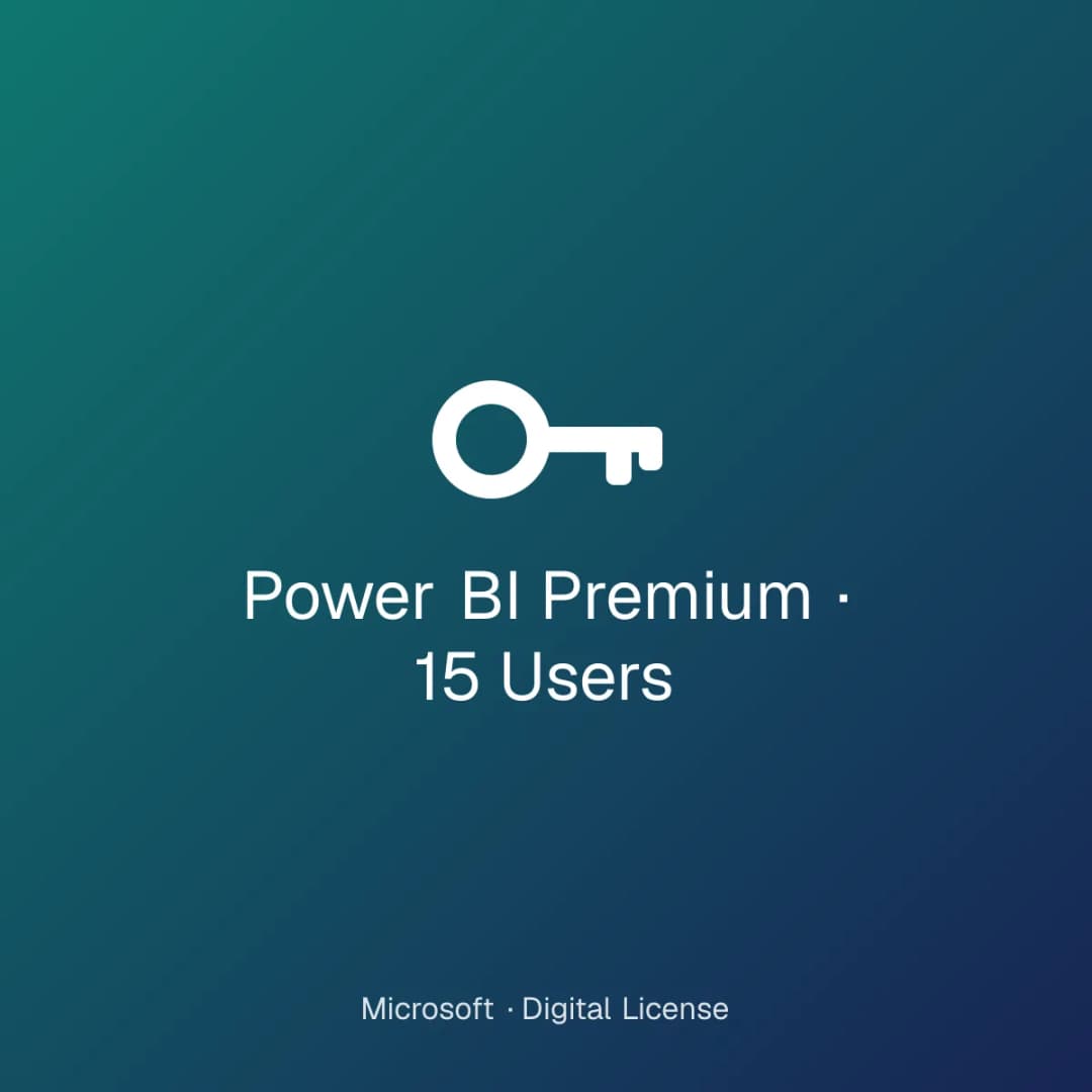 Power BI Premium – 15 Users license