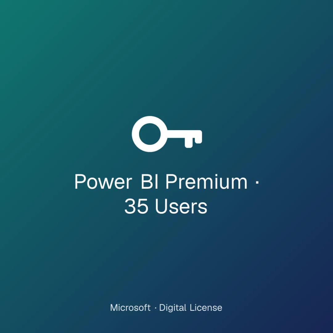 Power BI Premium – 35 Users license