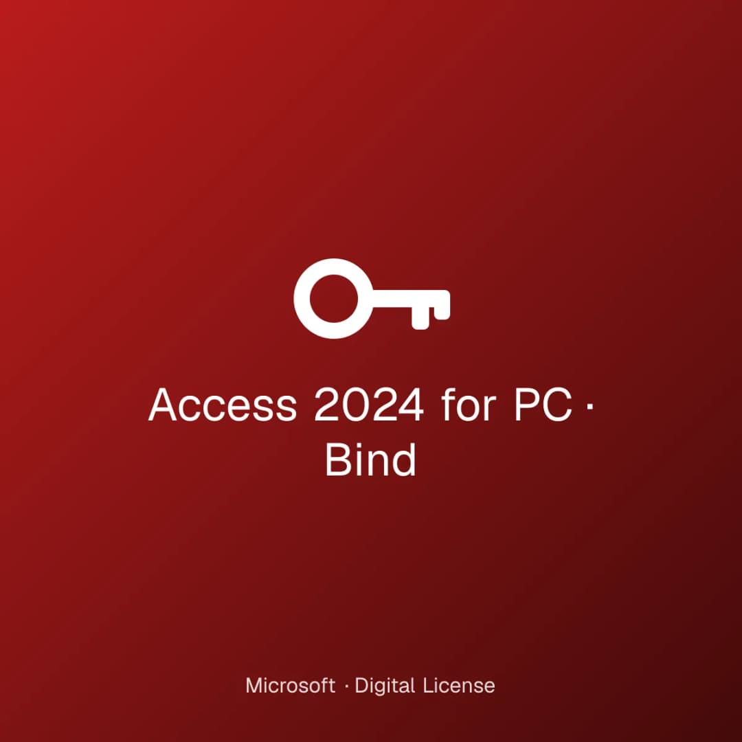 Access 2024 for PC – Bind license