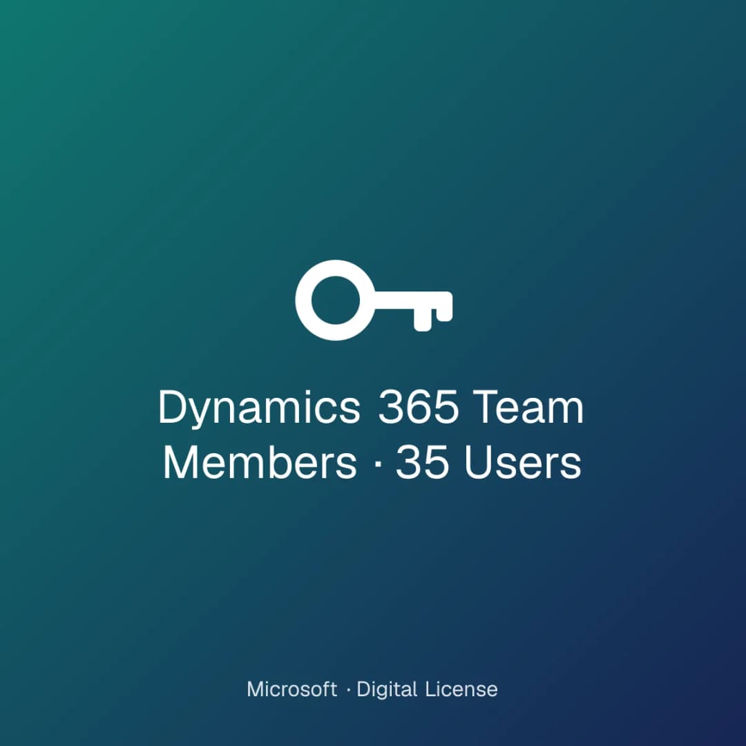 Dynamics 365 Team Members – 35 Users license