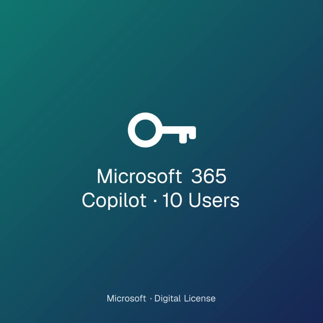 Microsoft 365 Copilot – 10 Users license