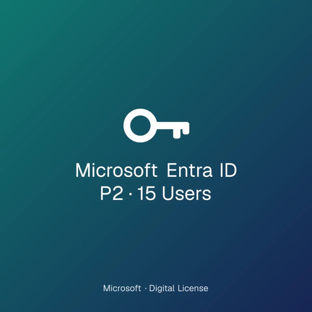 Microsoft Entra ID P2 – 15 Users license