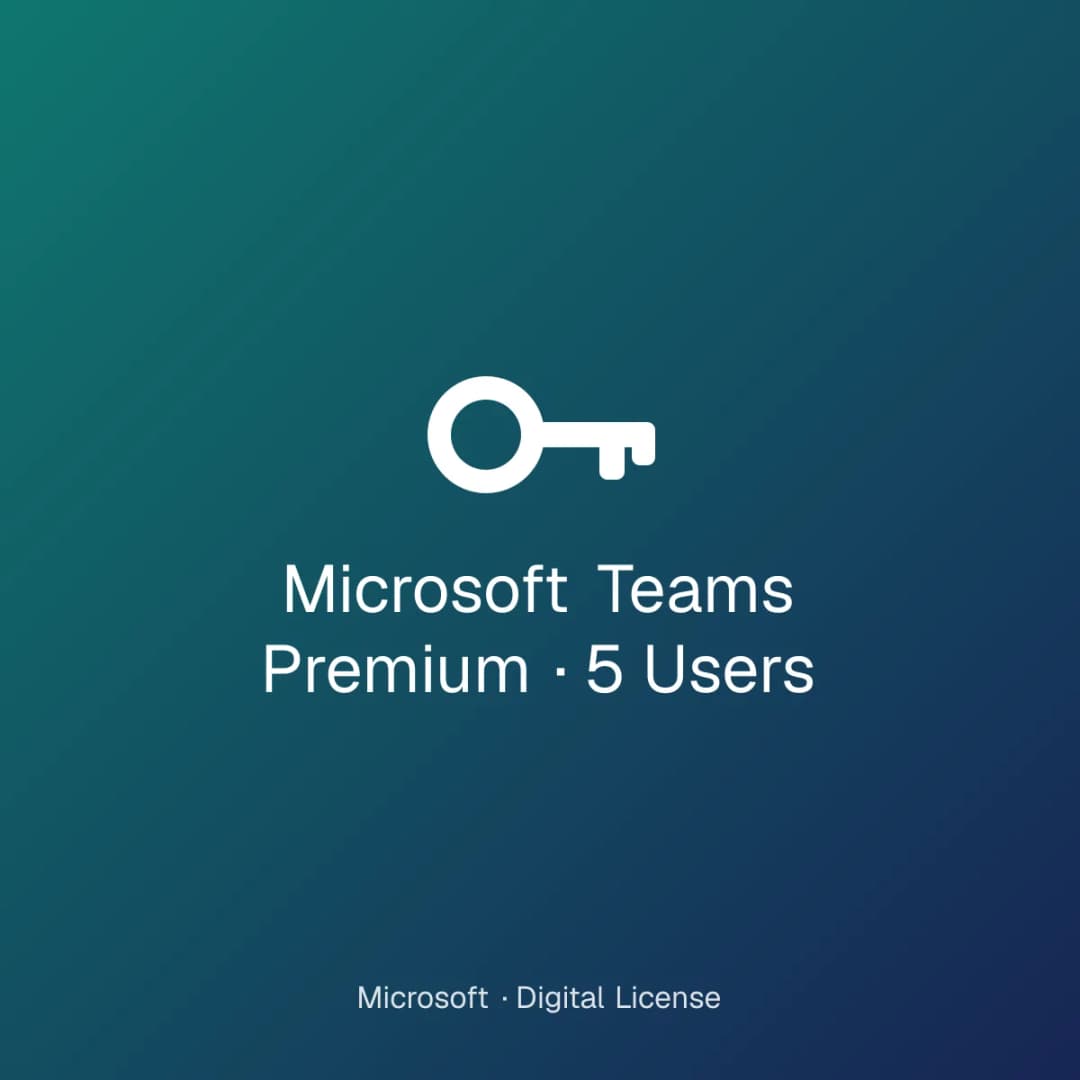 Microsoft Teams Premium – 5 Users license