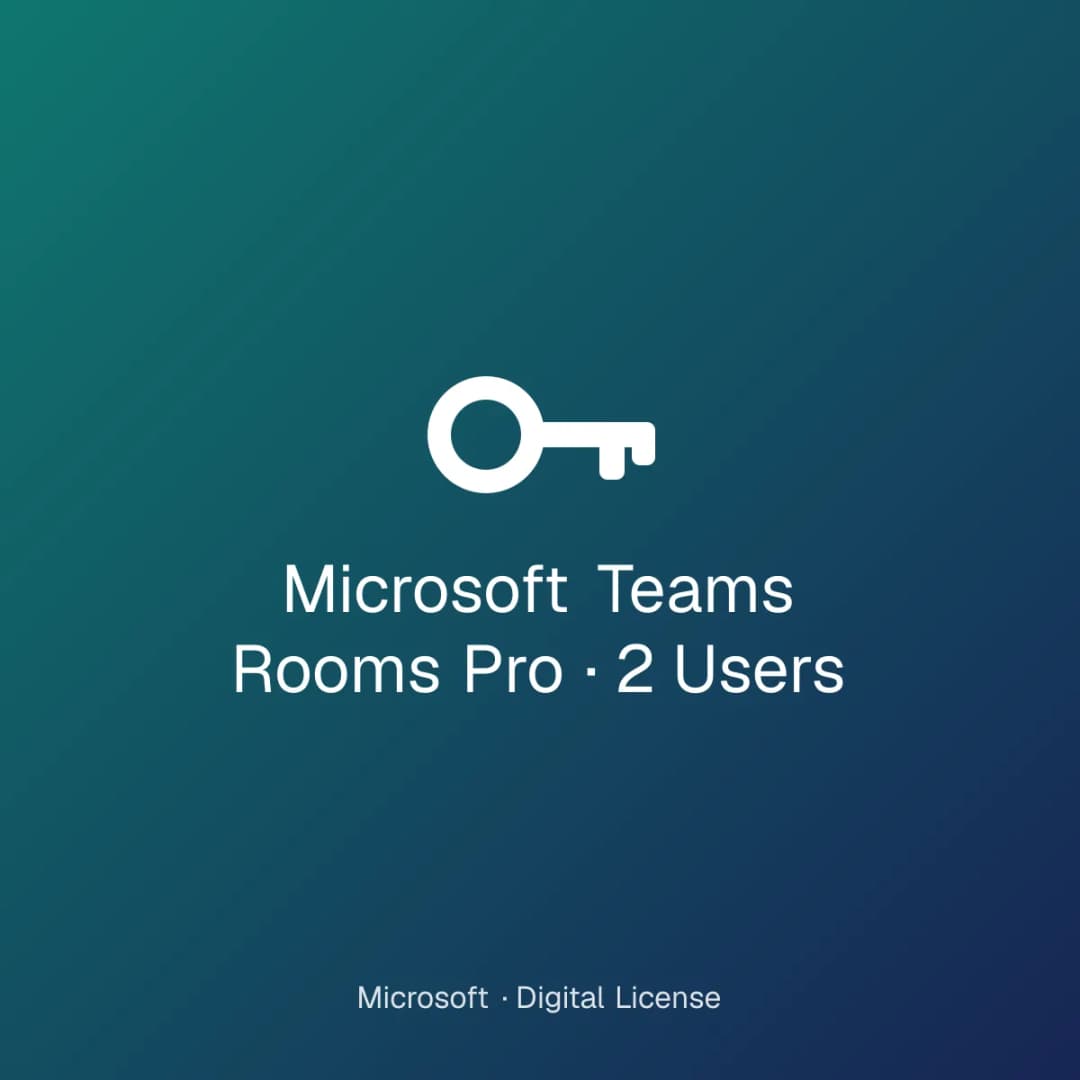 Microsoft Teams Rooms Pro – 2 Users license
