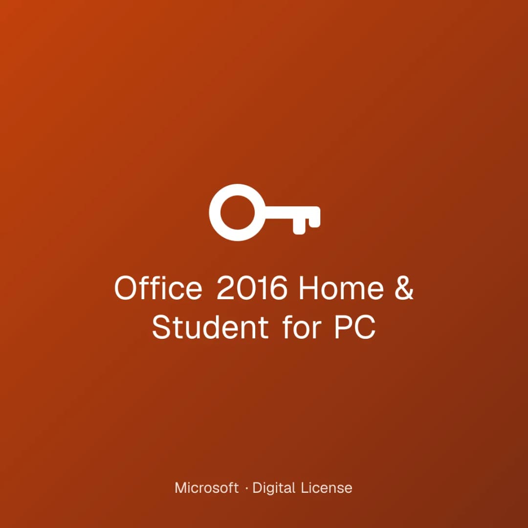 Office 2016 Home & Student for PC license