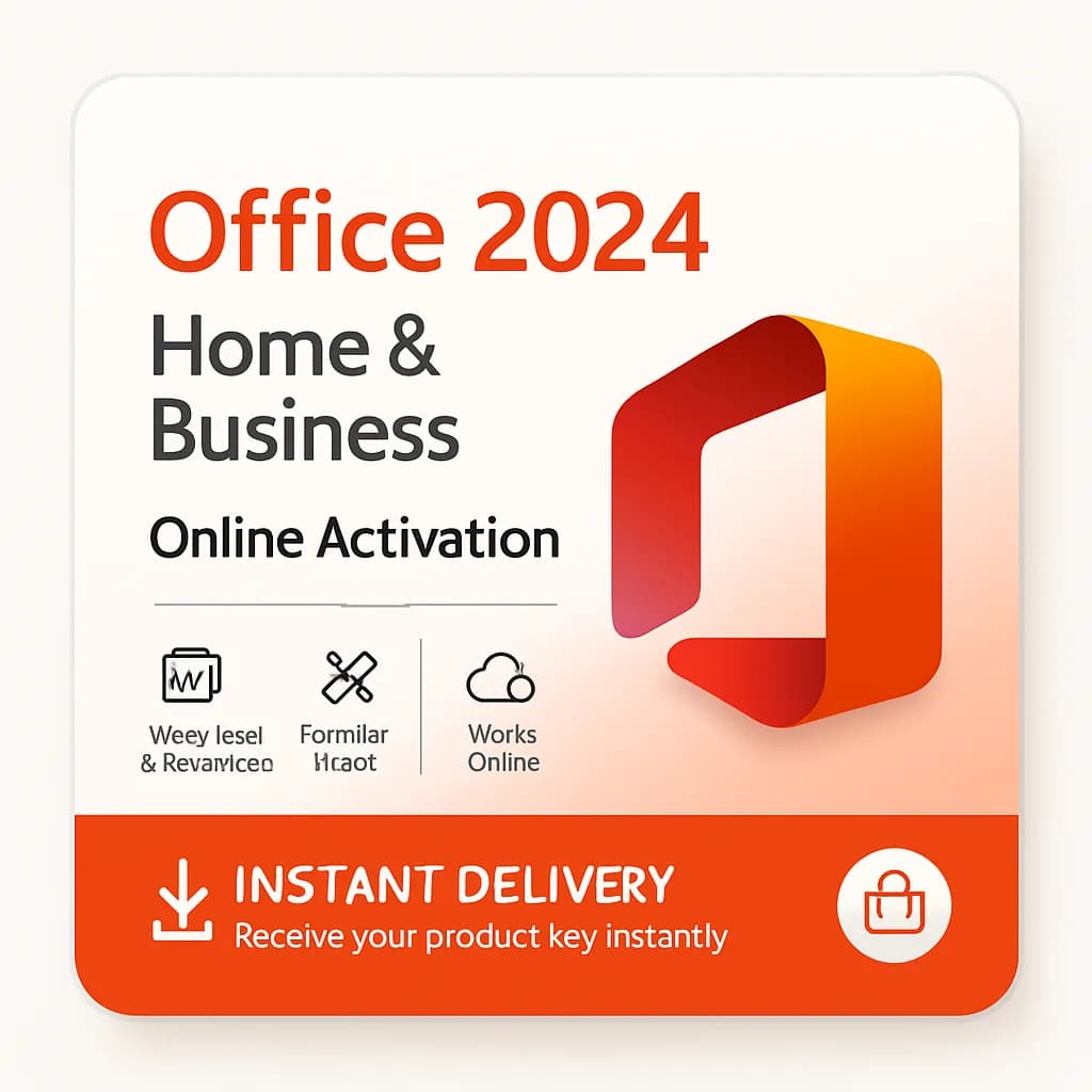 Office 2024 Home & Business for PC – Online Activation license key