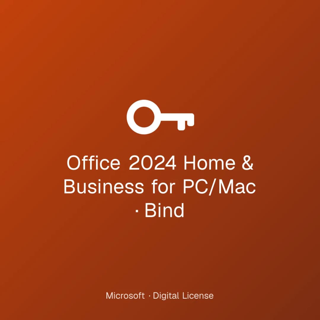 Office 2024 Home & Business for PC/Mac – Bind license