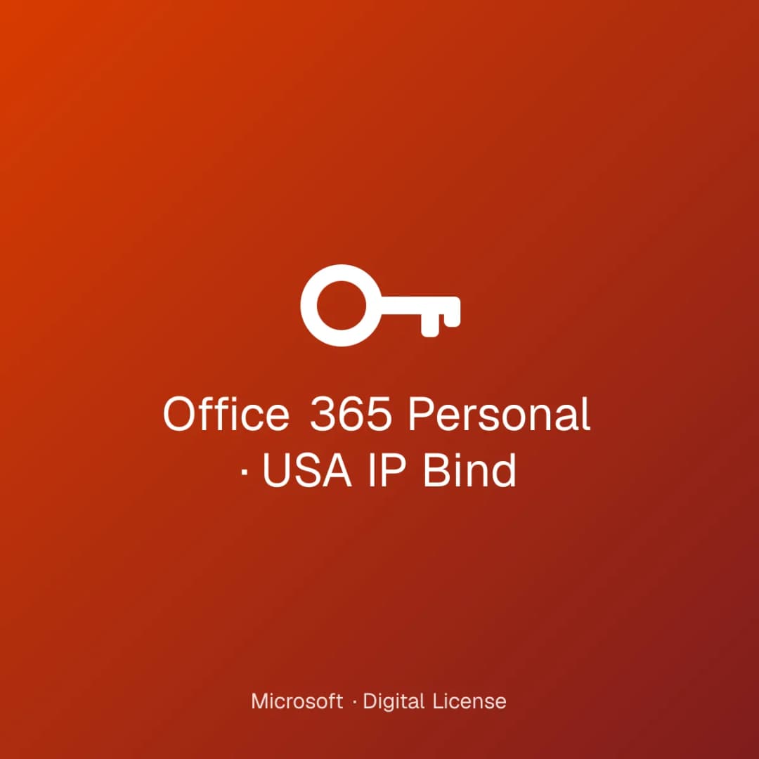 Office 365 Personal – USA IP Bind license