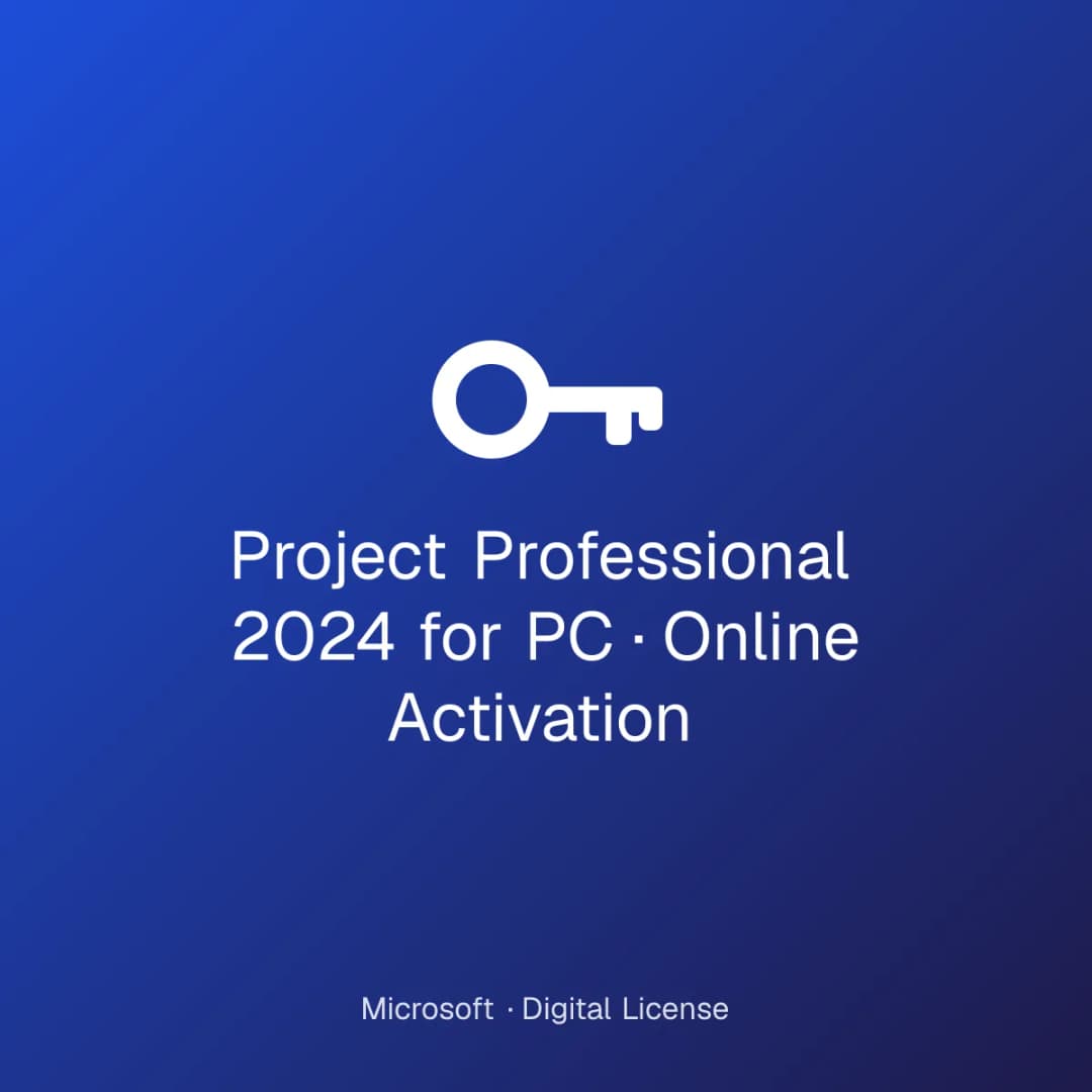 Project Professional 2024 for PC – Online Activation license