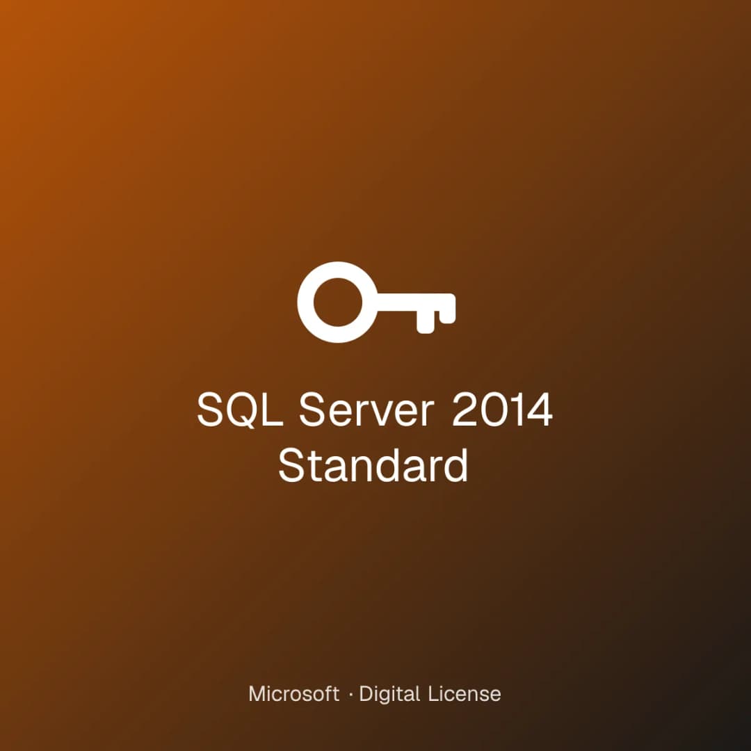 SQL Server 2014 Standard license