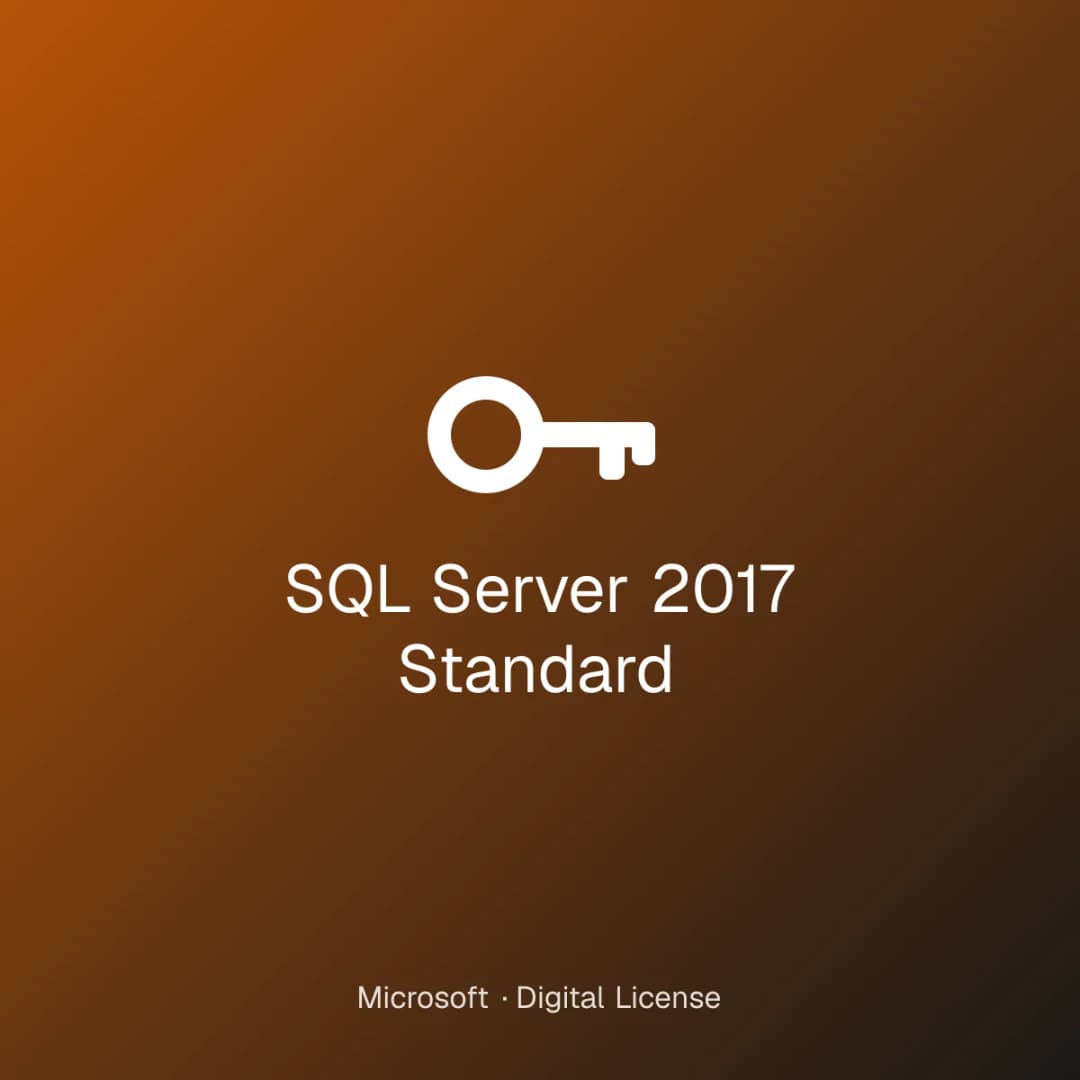 SQL Server 2017 Standard license