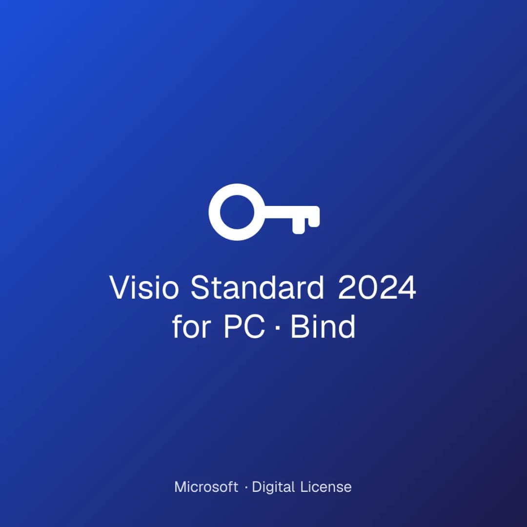 Visio Standard 2024 for PC – Bind license