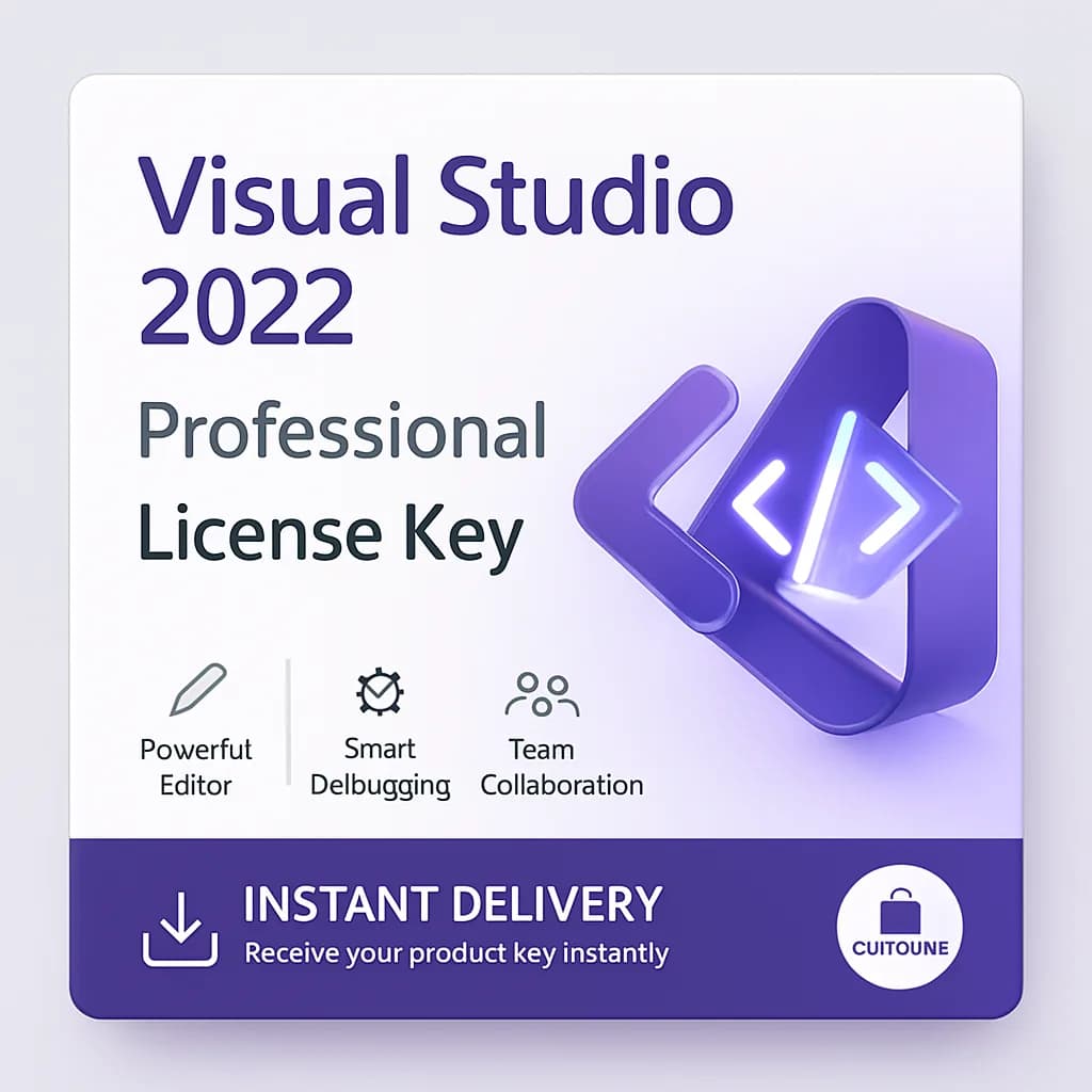 Visual Studio Professional 2022 license key