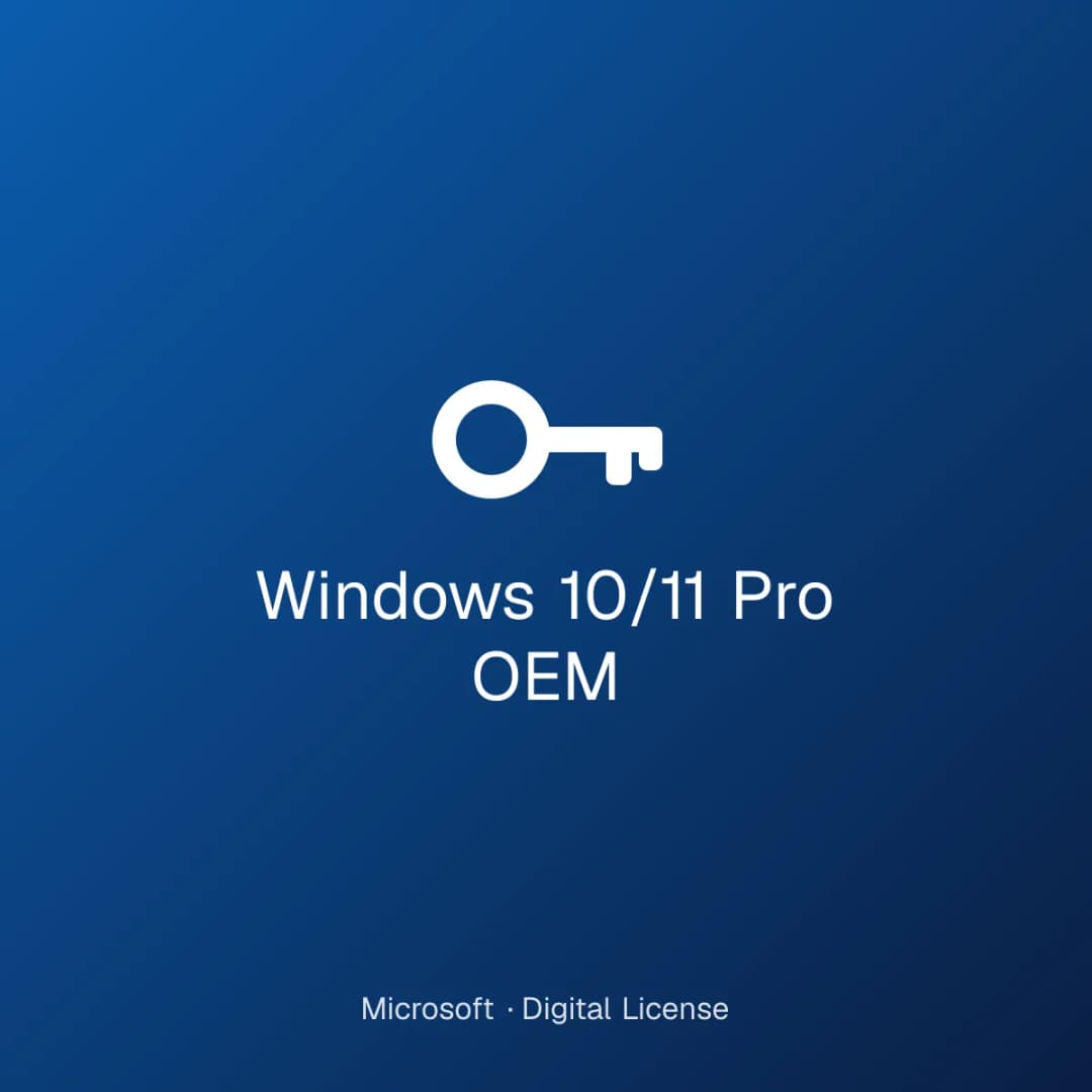 Windows 10/11 Pro OEM license