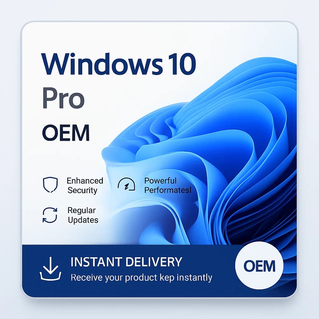 Windows 10 Pro OEM license key