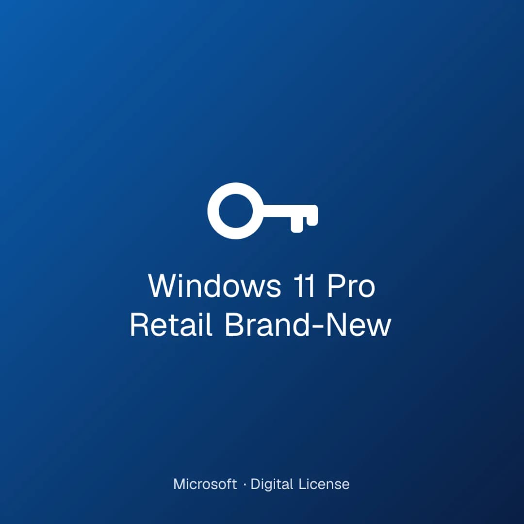 Windows 11 Pro Retail Brand-New license