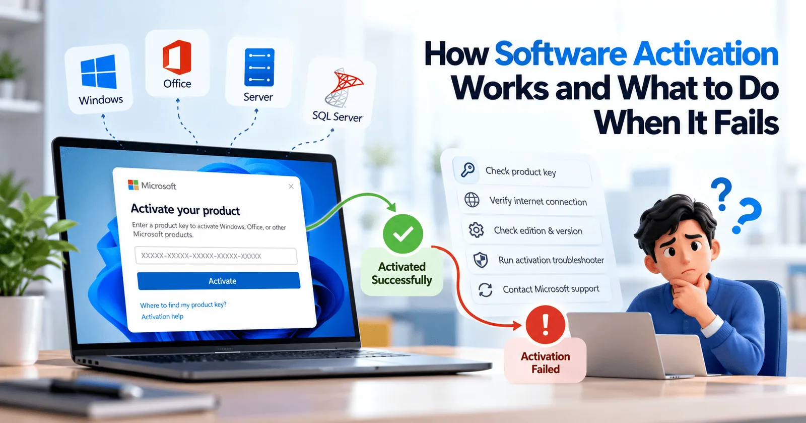 How Software Activation Works and What to Do When It Fails