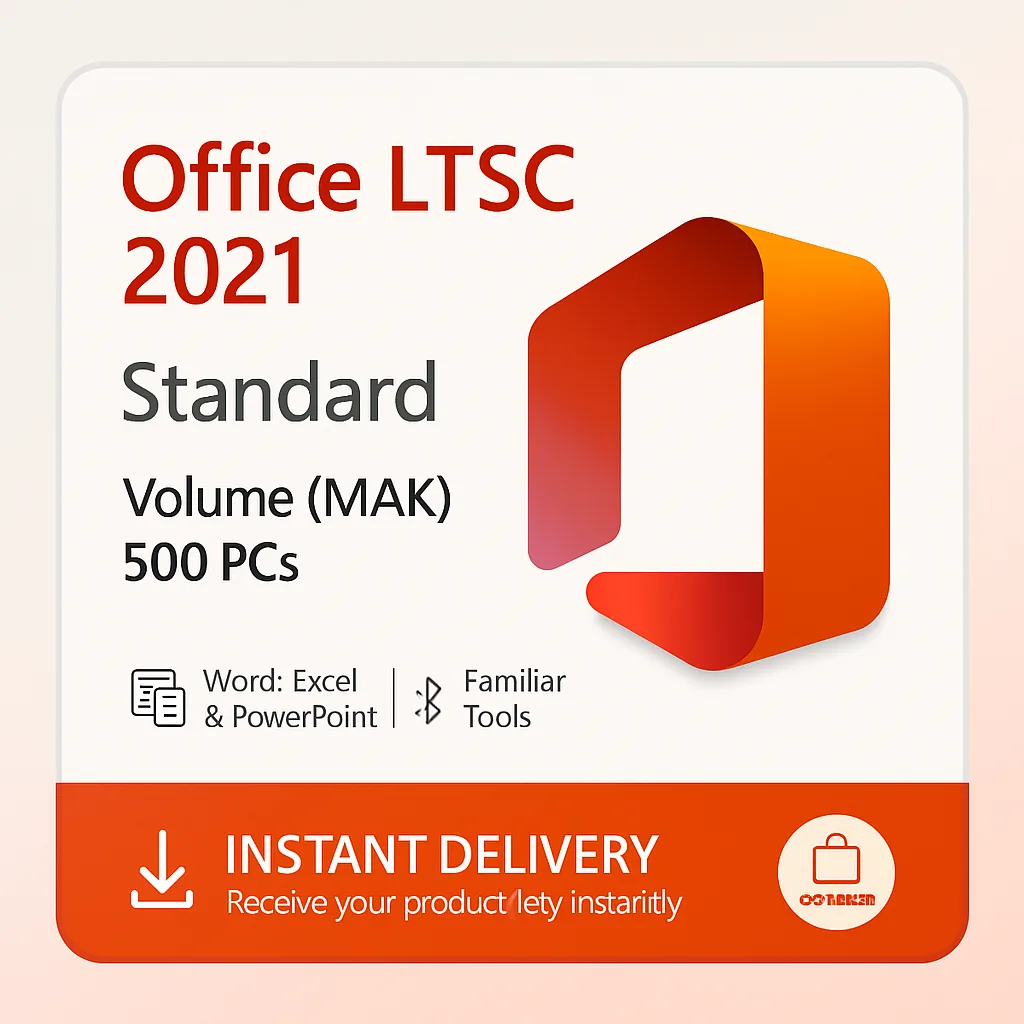 Office LTSC Standard 2021 MAK – 500 PCs license key